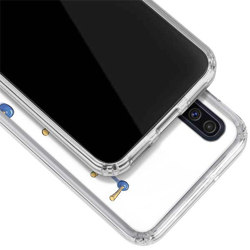 Marvel Deadpool Babypool Playing Galaxy A50 Clear Case